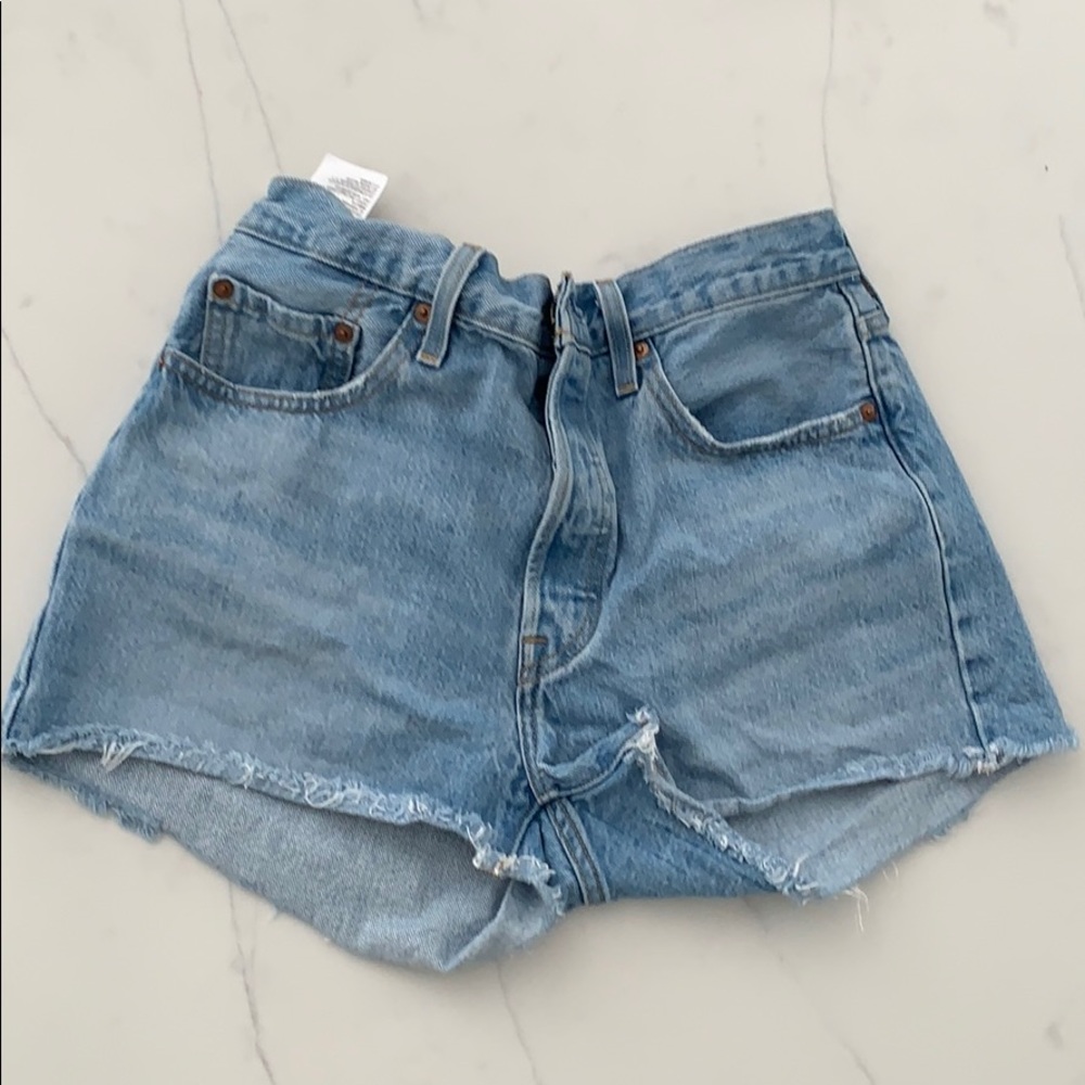 Levi’s 501 High Rise Mom Jean Shorts